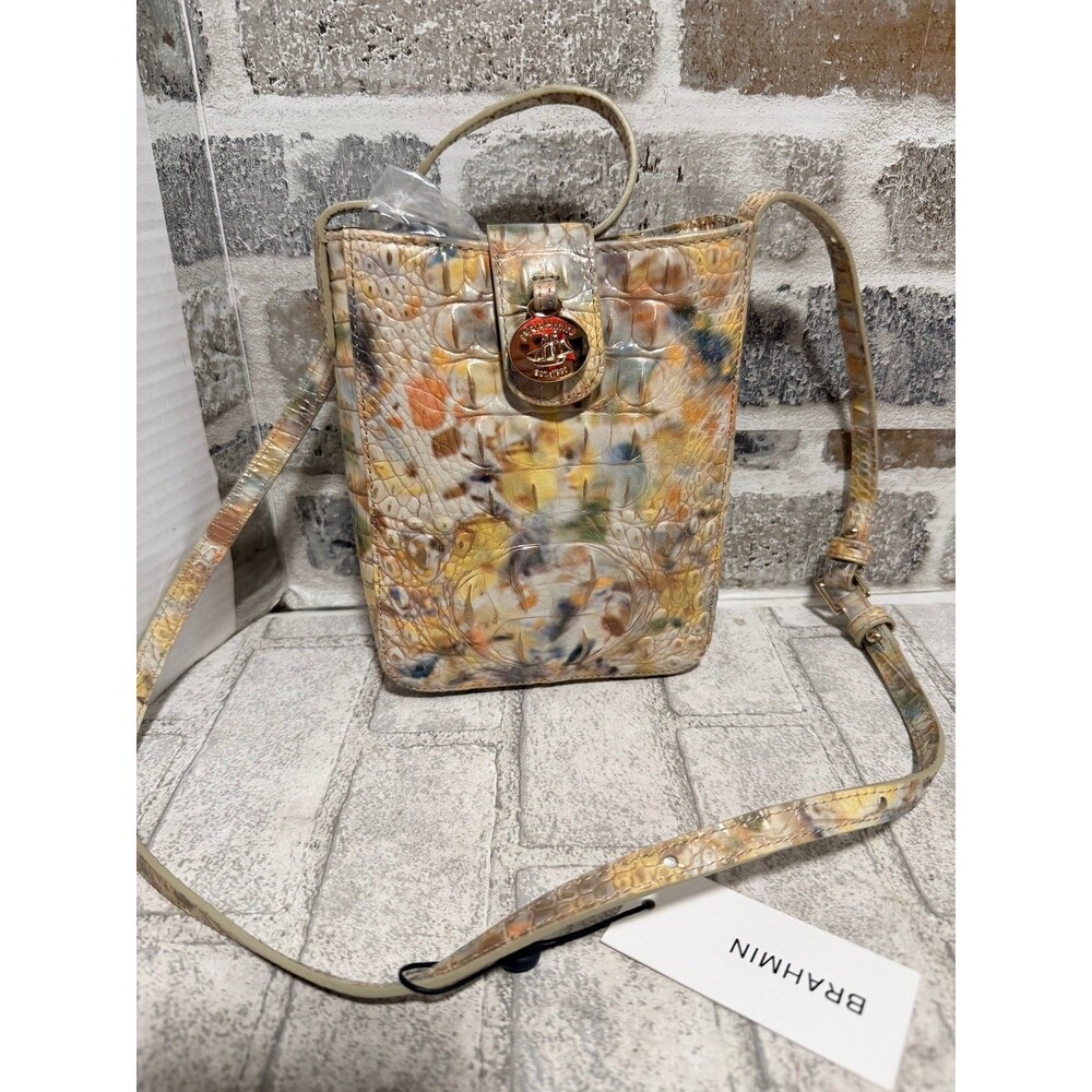 NWT Brahmin Marley Crossbody Poppyseed Melbourne.